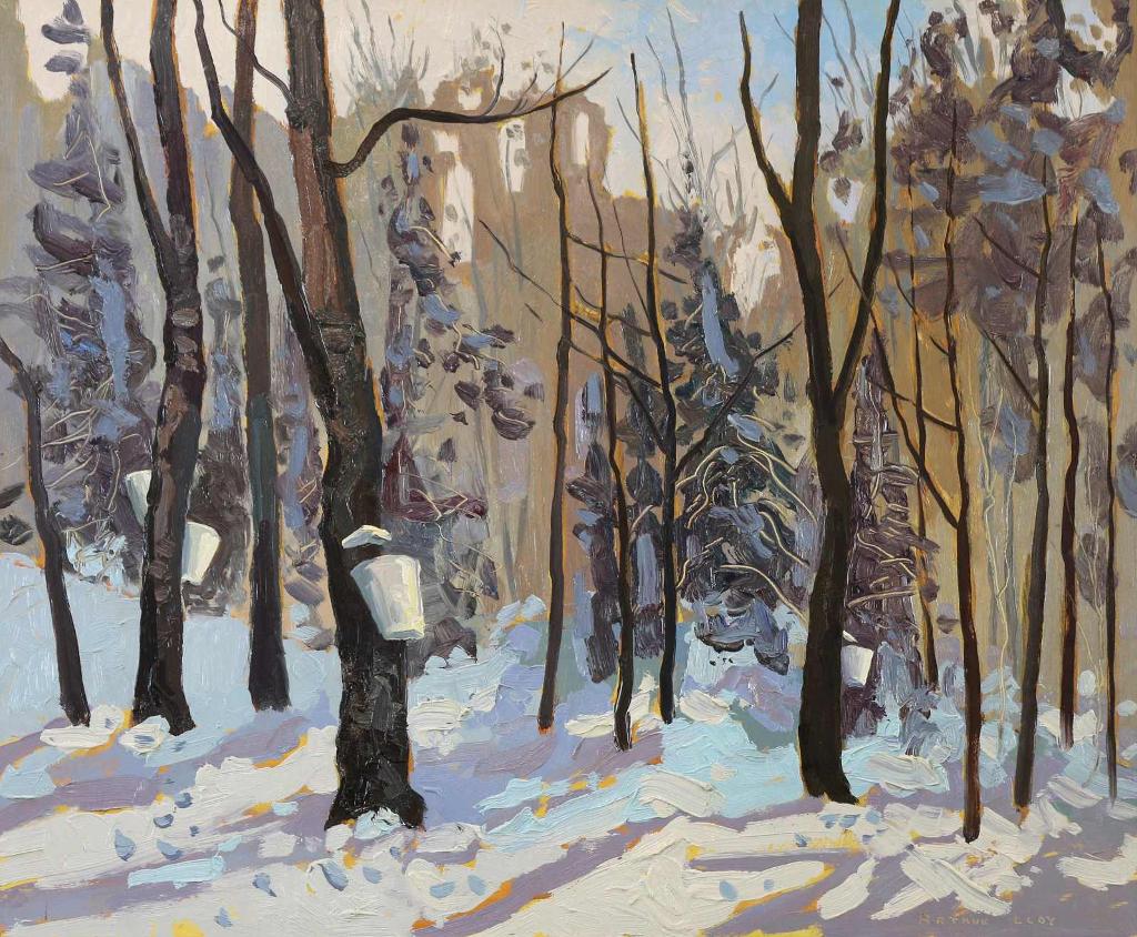 Arthur George Lloy (1929-1986) - Sap Catchers; 1985
