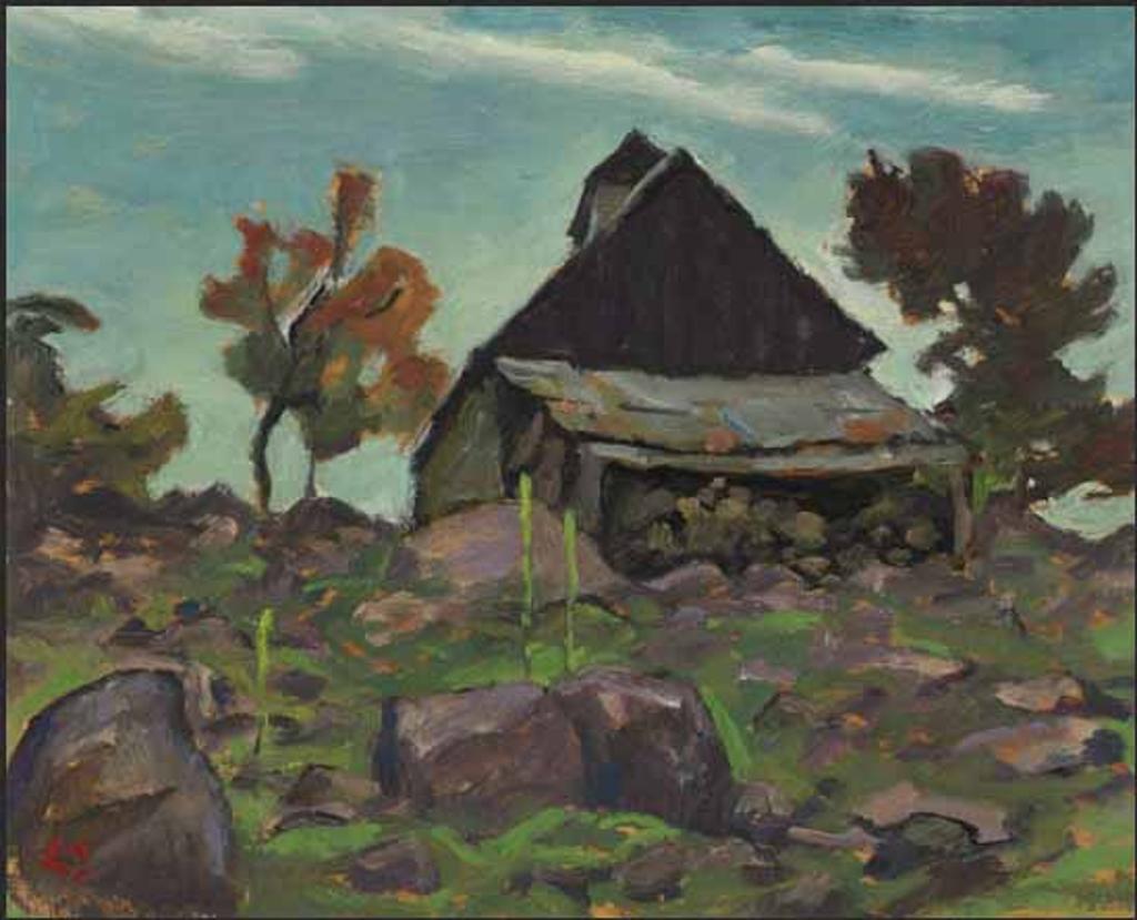 Edwin Headley Holgate (1892-1977) - Old Barn