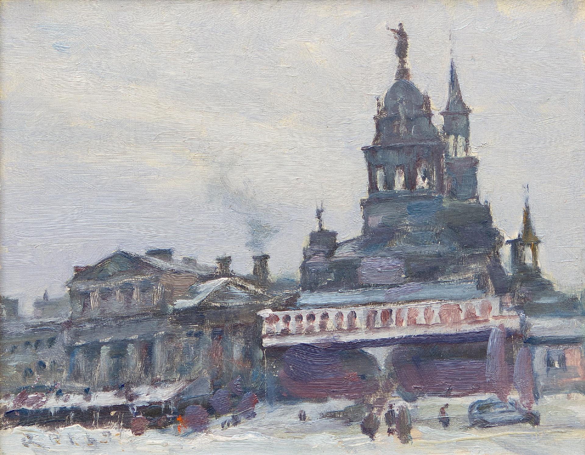 Robert Wakeham Pilot (1898-1967) - Marché Bonsecours, Montréal, 1961