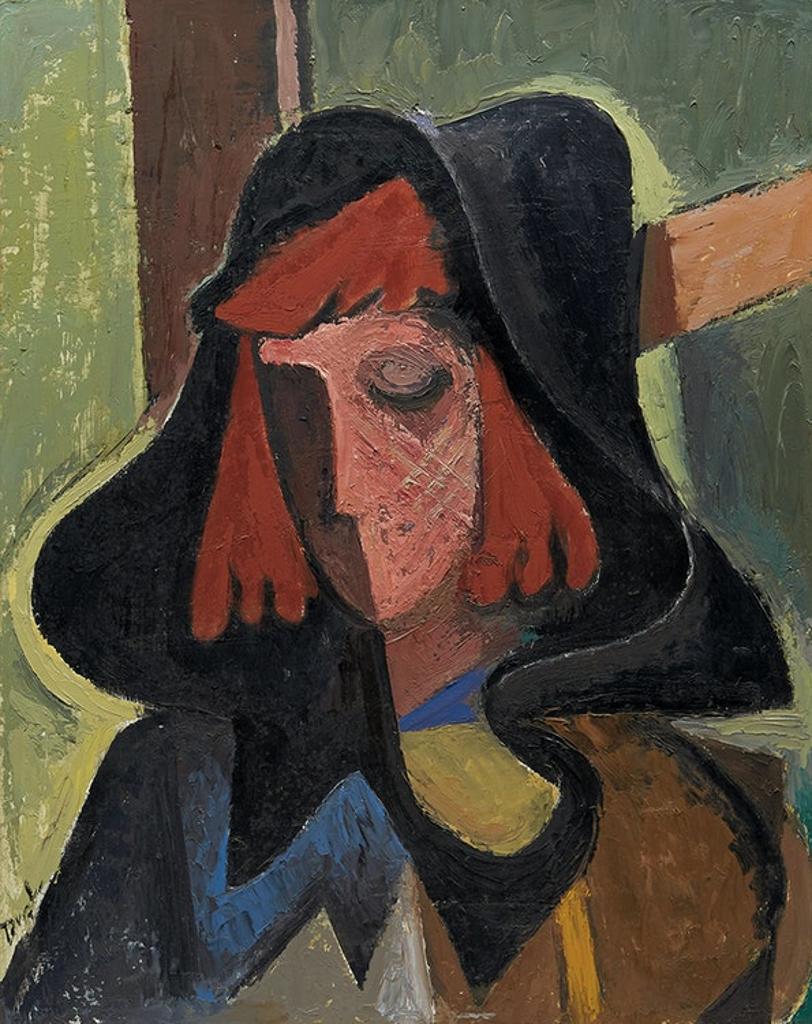 Jack Hamilton Bush (1909-1977) - Girl with Red Hair