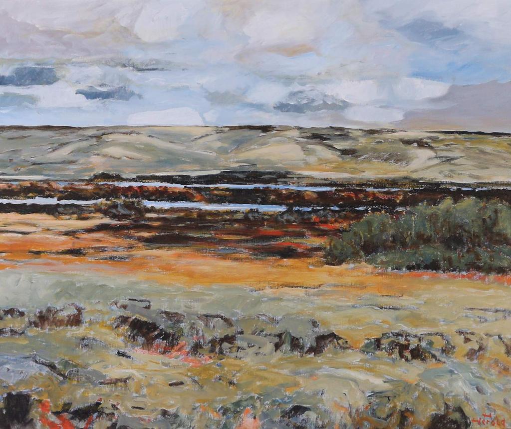 Hans Herold (1925-2011) - Early Autumn, Langham, Sask; 1981