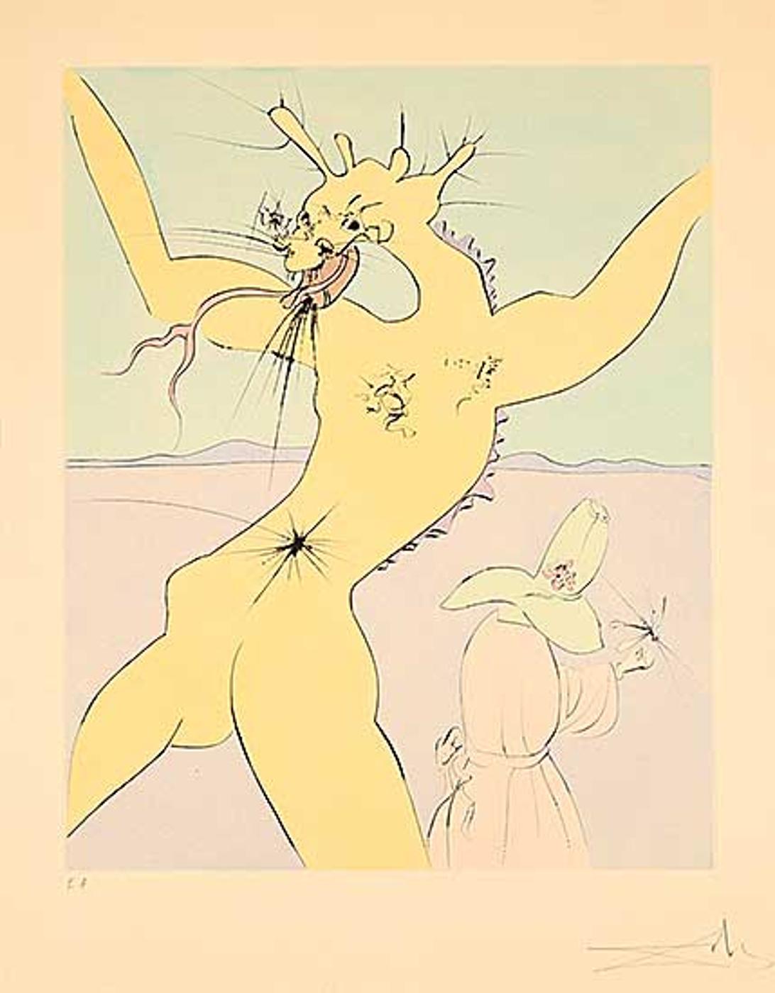 Salvador Dalí (1904-1989) - Japanese Fairytales - Opus 742 #E.A.