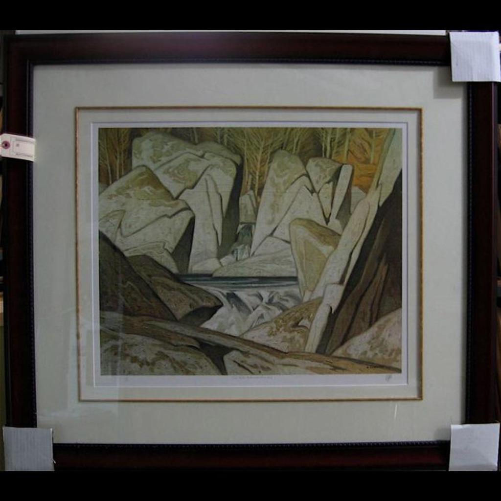 Alfred Joseph (A.J.) Casson (1898-1992) - Rock Cluster Madawaska River 1963