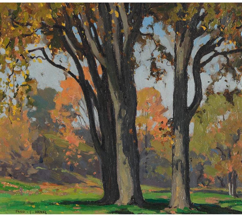 Frederick Stanley Haines (1879-1960) - Autumn Landscape