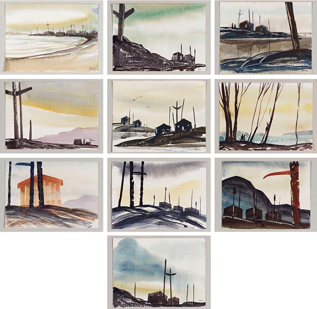 Robert Douglas Genn (1936-2014) - 10 Greeting Cards