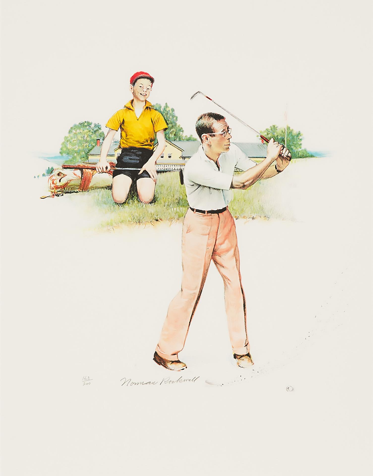 Norman Perceval Rockwell (1894-1978) - Golf (From The