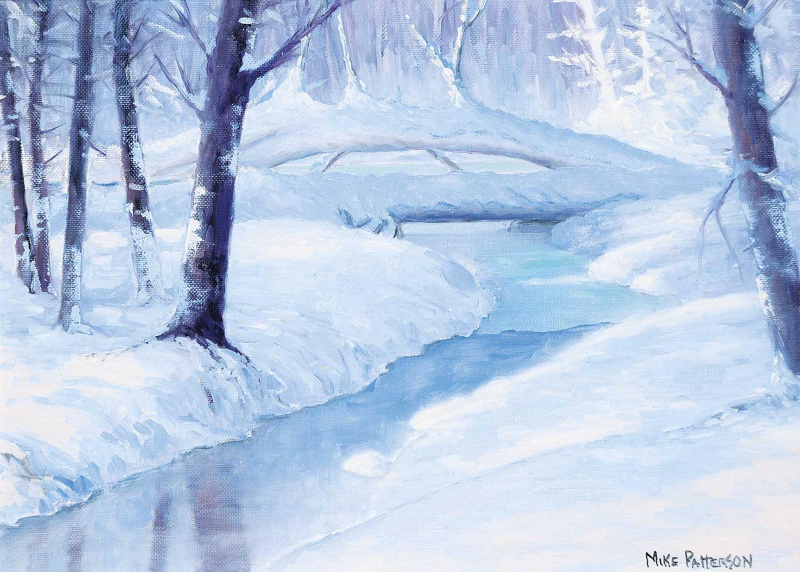 Mike Patterson (1943) - Creek Scene - Winter