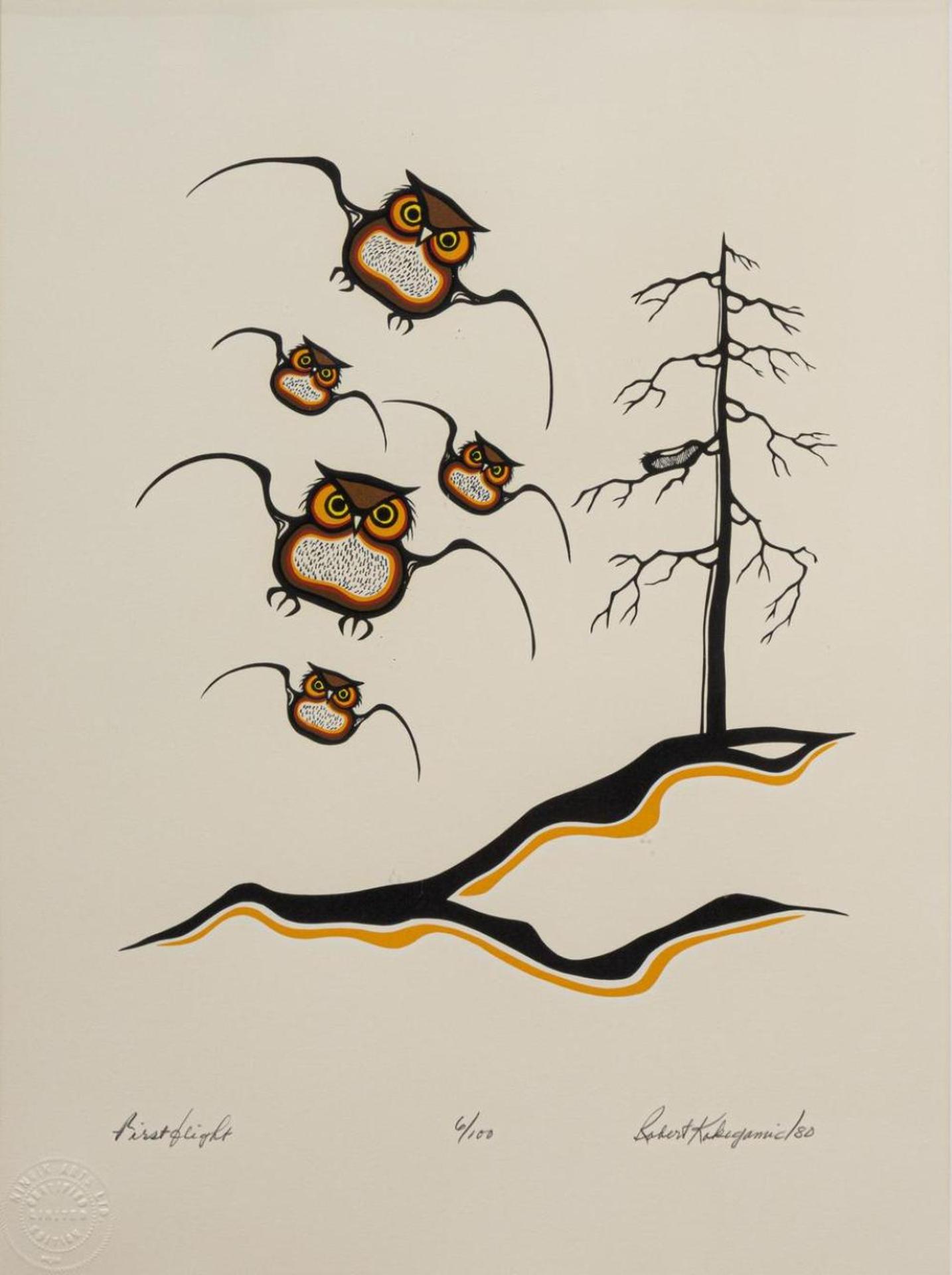 Robert Kakegamic (1944) - First Flight