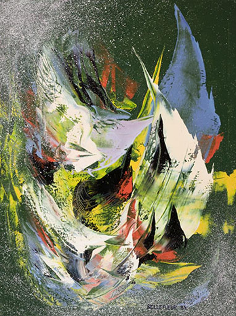 Léon Bellefleur (1910-2007) - Vague de fond