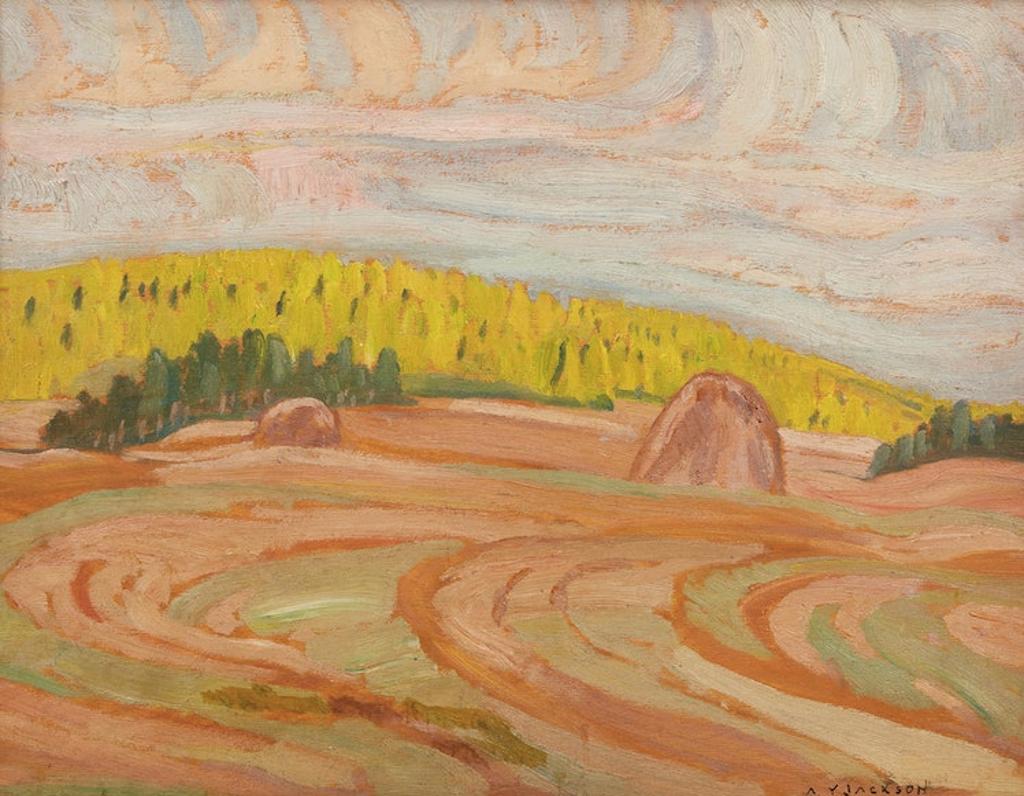 Alexander Young (A. Y.) Jackson (1882-1974) - Near the Banks of the South Saskatchewan River, Alberta