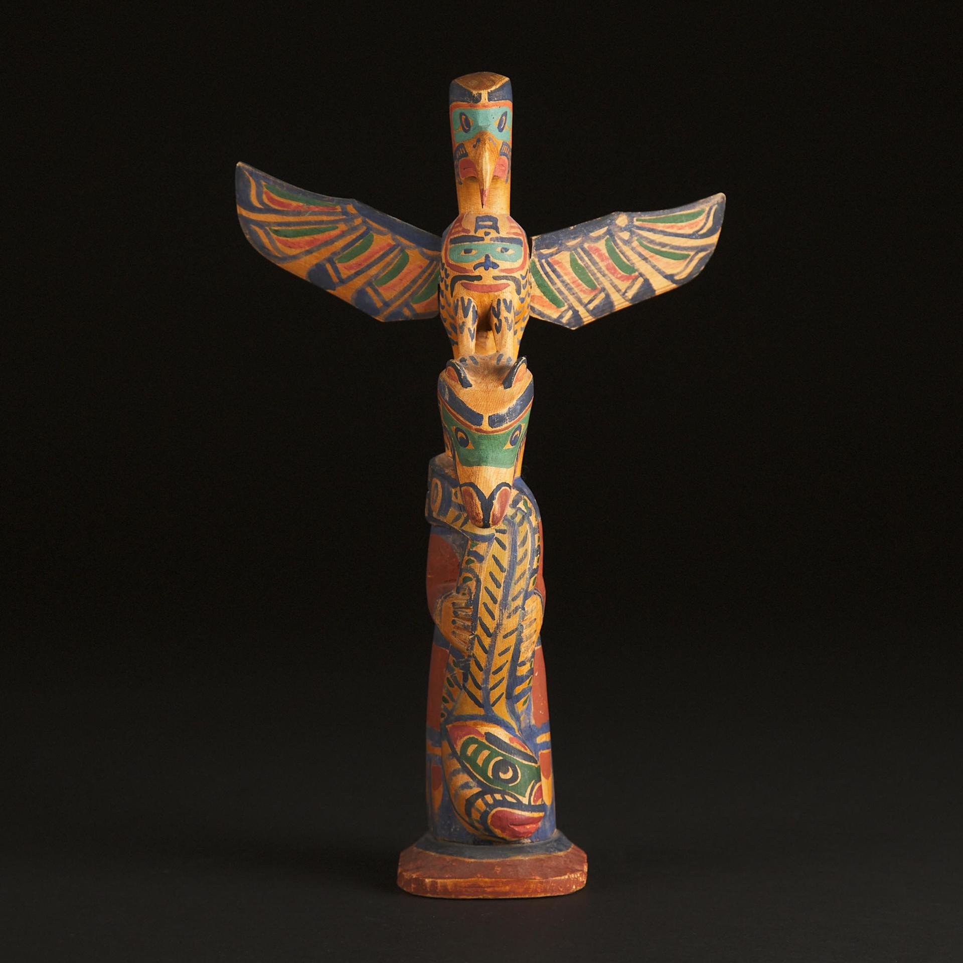 Charles Jones (1836-1892) - Model Totem Pole