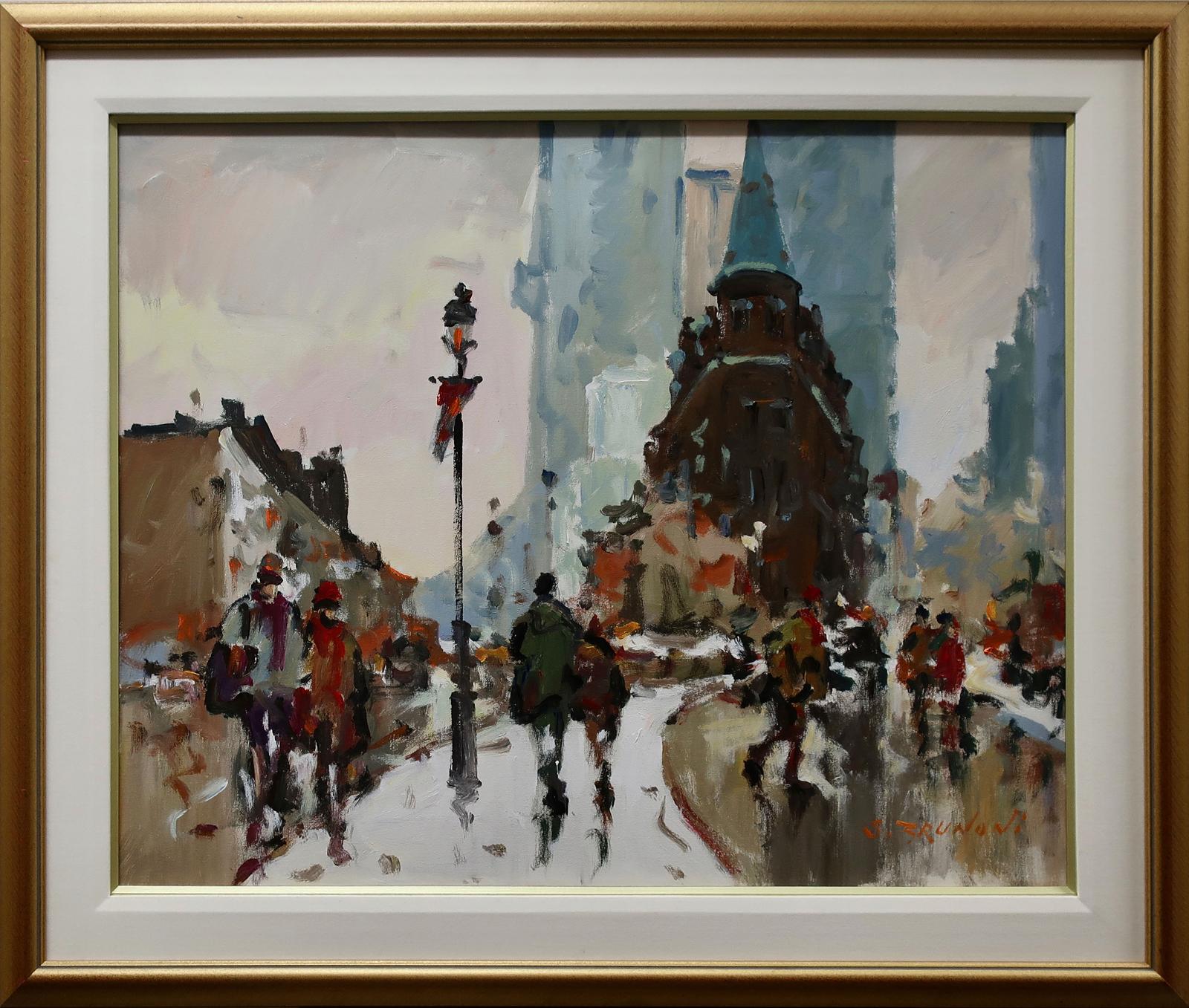 Serge Brunoni (1938-2020) - Toronto, The Flat Iron Building