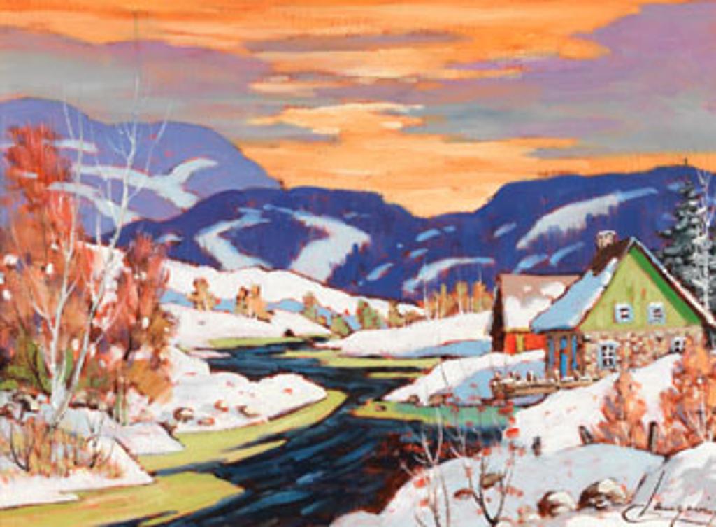 Claude Langevin (1942-2024) - Le long de la rivière