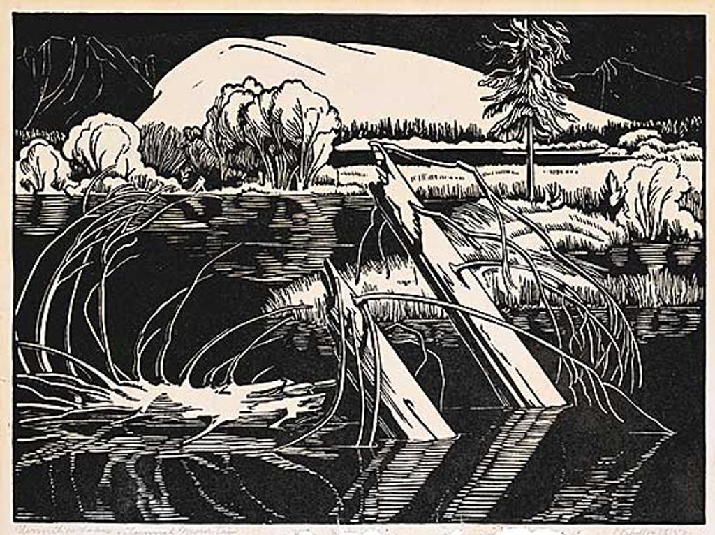 Margaret Dorothy Shelton (1915-1984) - Vermillion Lakes, Tunnel Mountain #18/50