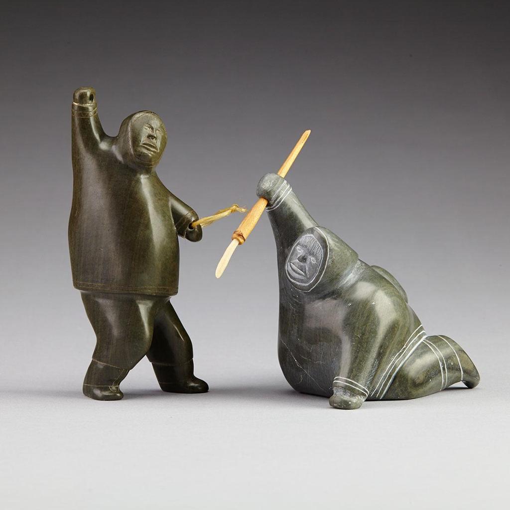 Thomassie Oweetaluktuk - Two Hunters