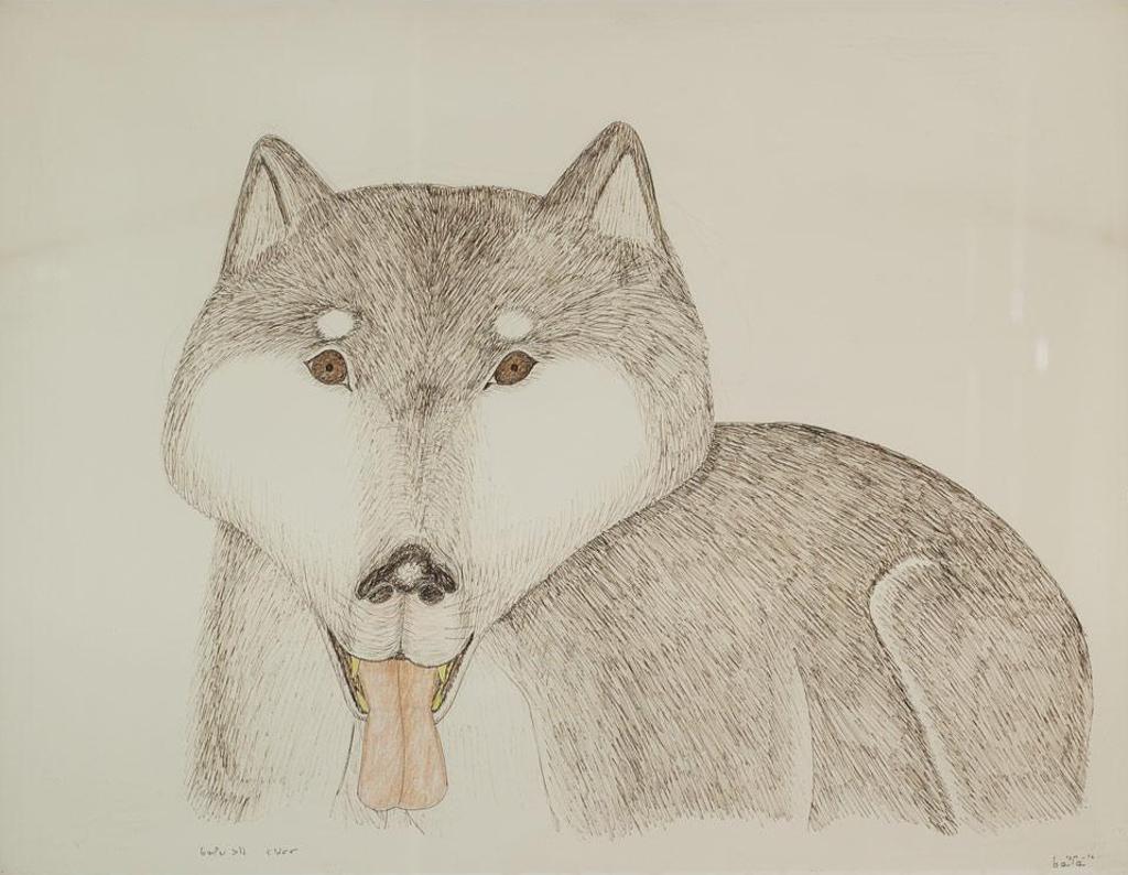 Kananginak Pootoogook (1935-2010) - Untitled