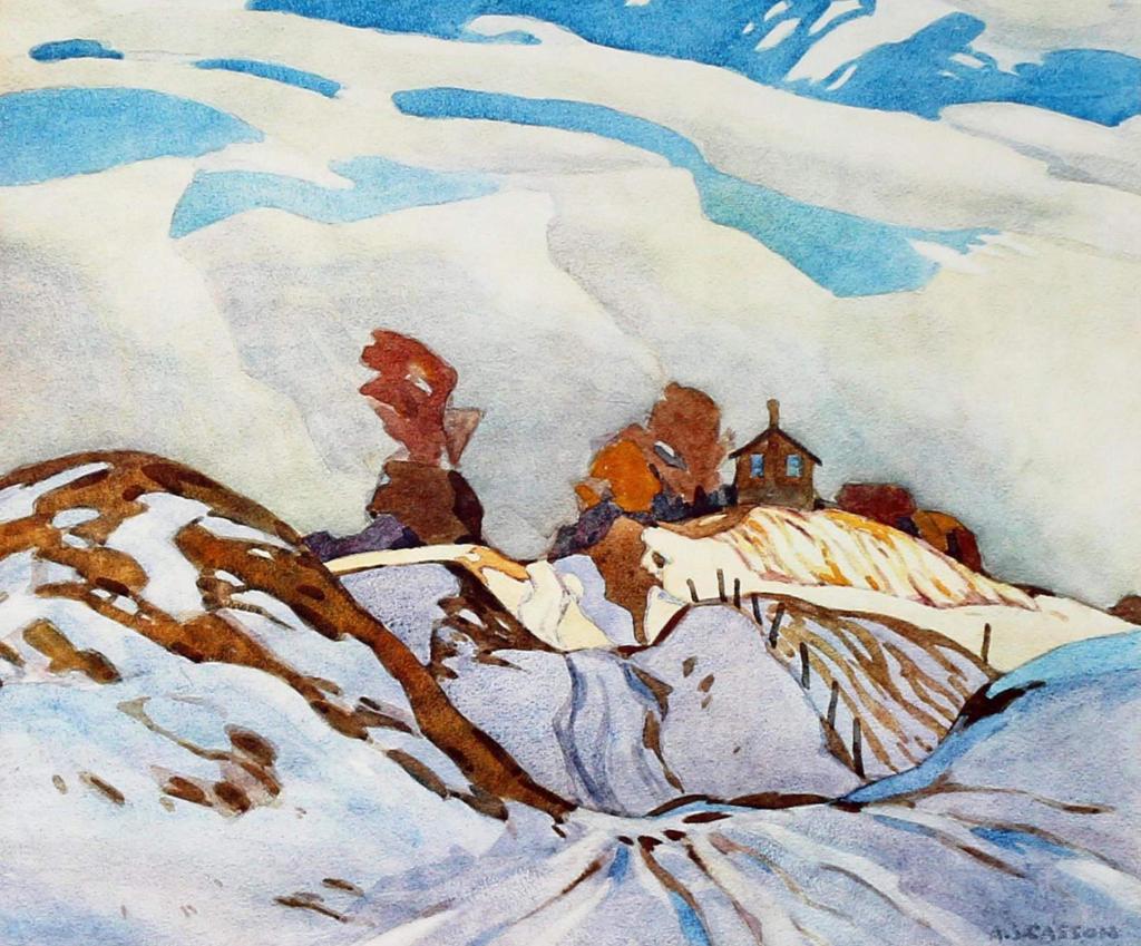 Alfred Joseph (A.J.) Casson (1898-1992) - The Group Of Seven Commemorative Anniversary Suite, Folio Ii; 1990