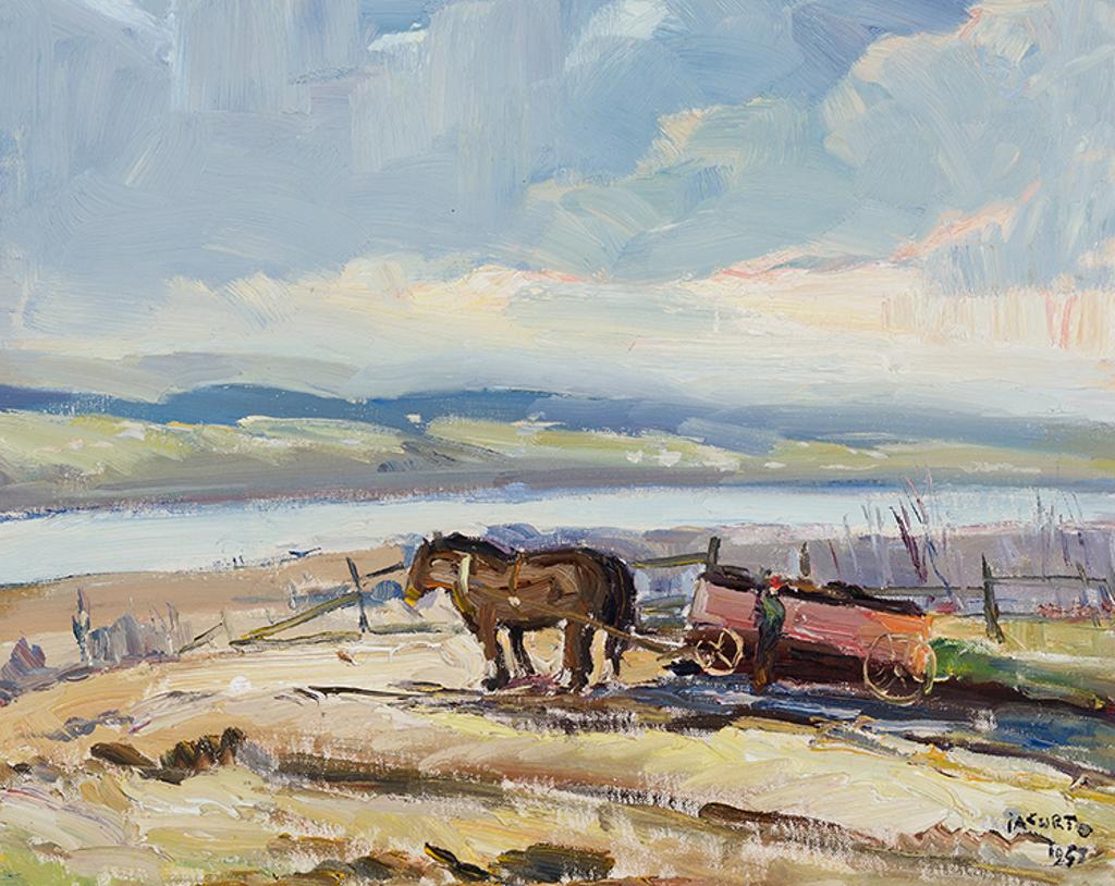 Francesco (Frank) Iacurto (1908-2001) - Horse and Cart
