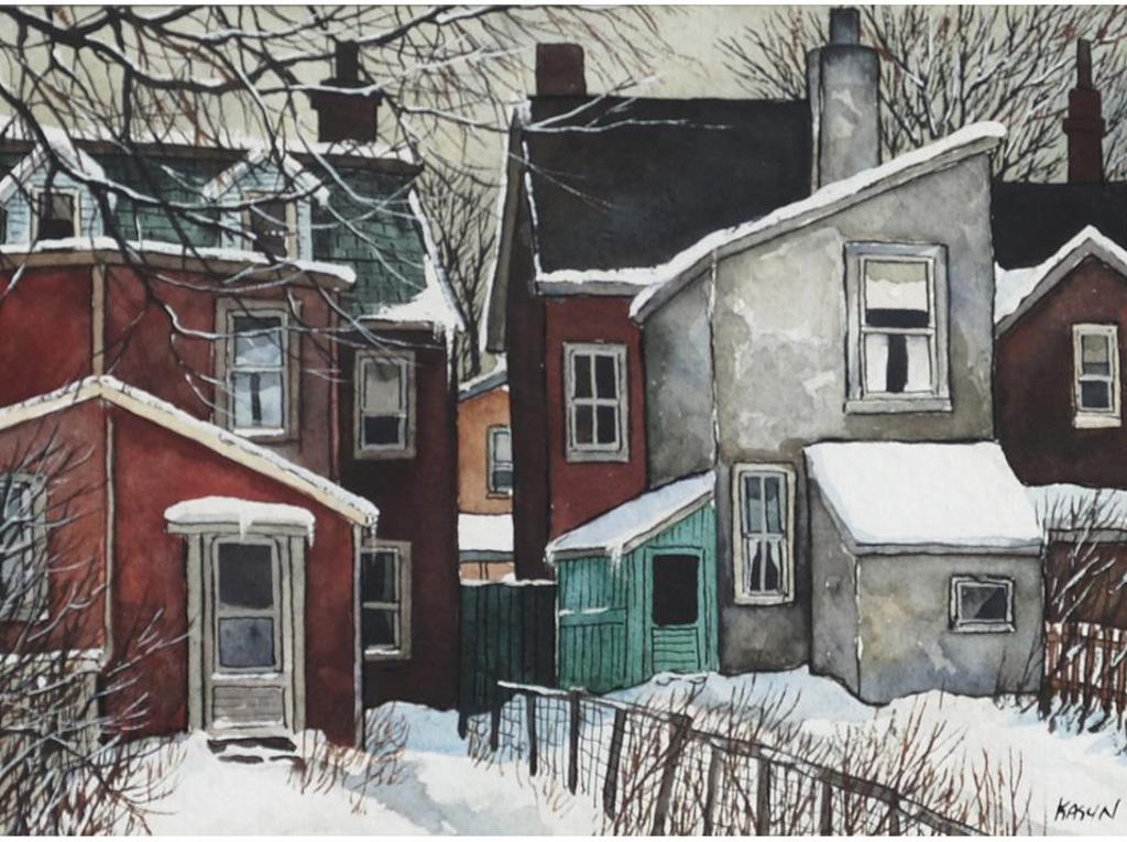 John Kasyn (1926-2008) - Behind Lippencott Street