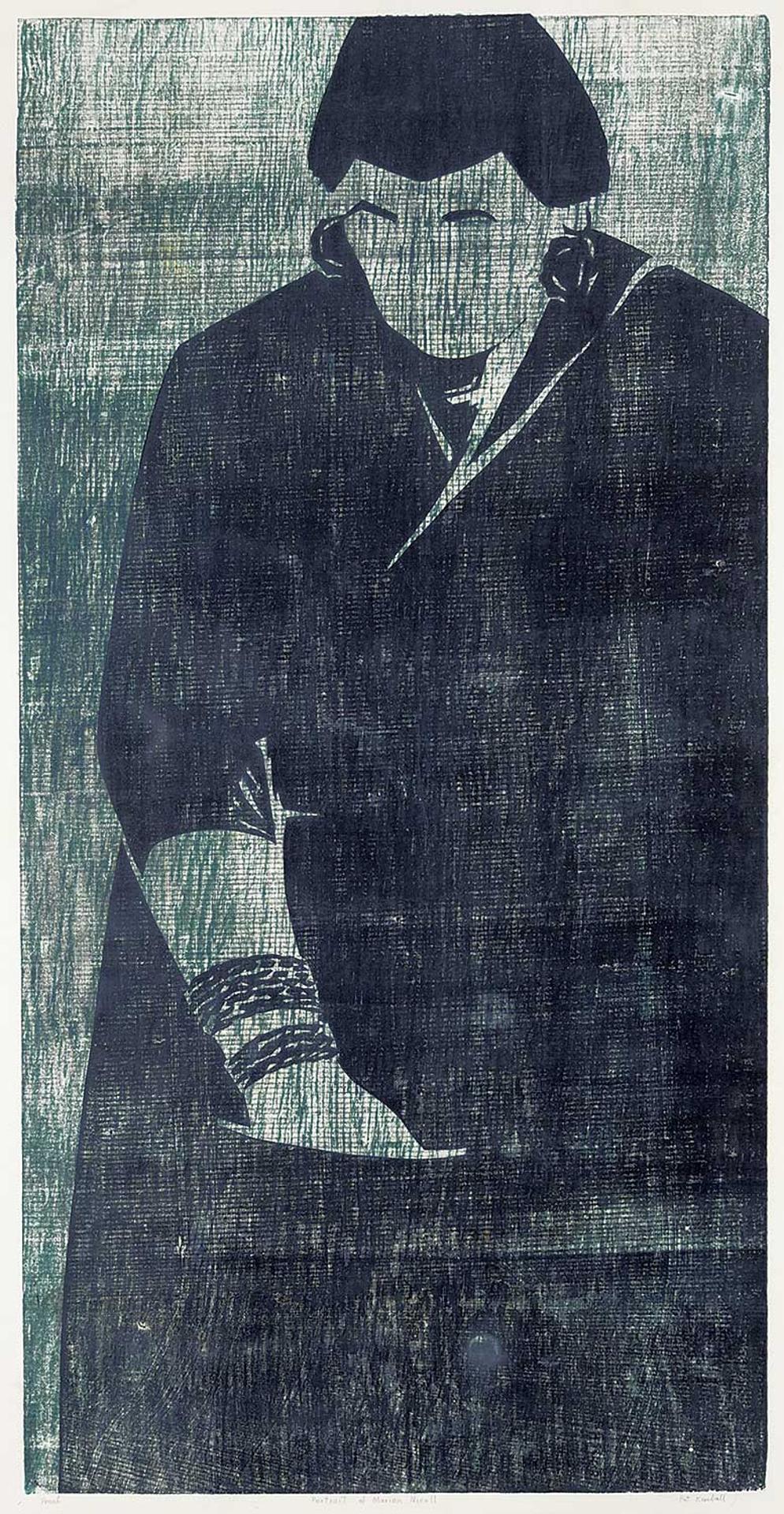 Manwoman (1938-2012) - Portrait of Marion Nicoll #Proof
