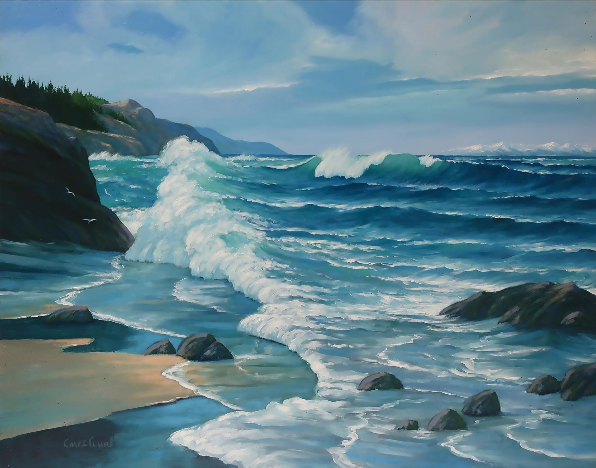Chris MacClure (1943) - Rolling Surf