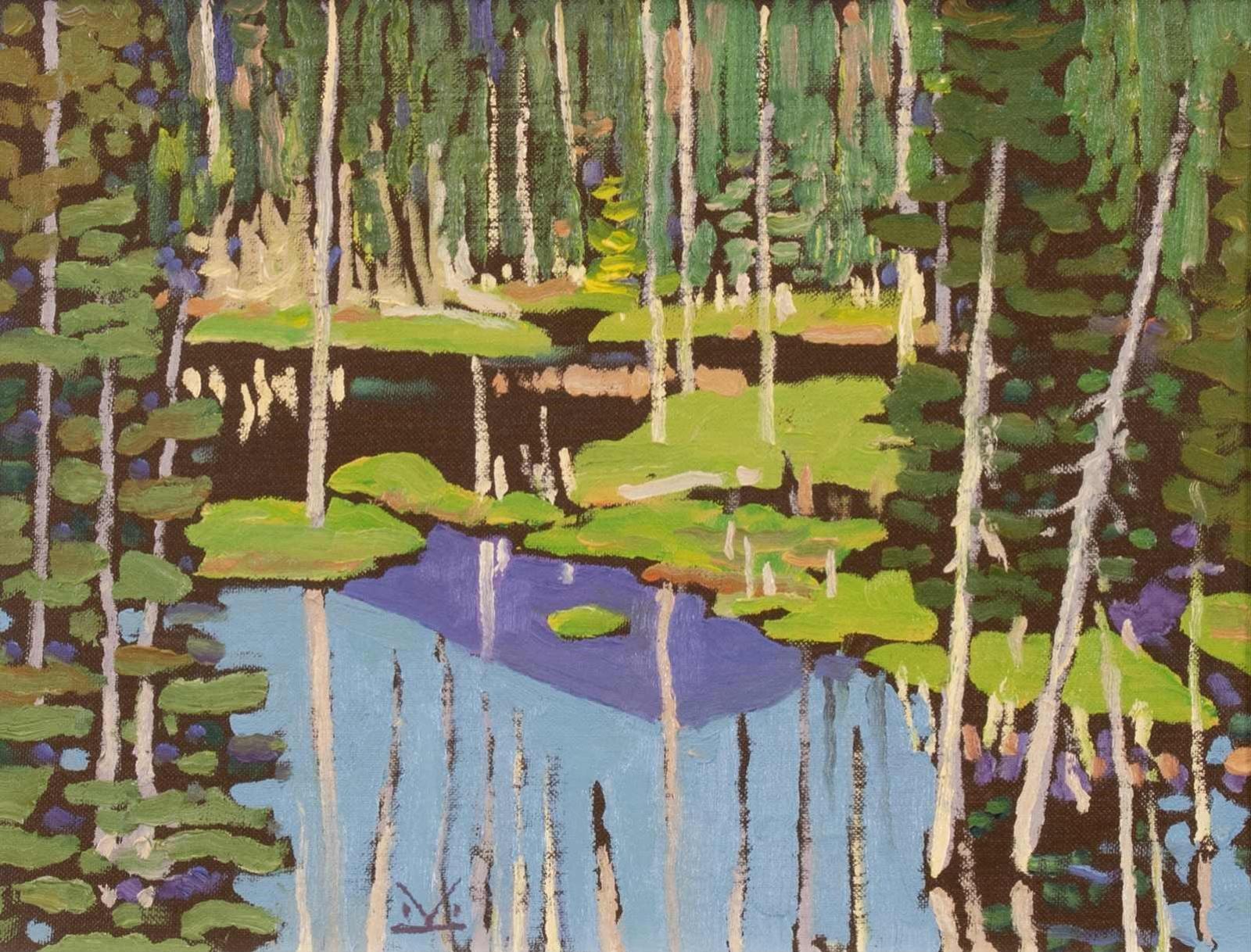 Illingworth Holey (Buck) Kerr (1905-1989) - Mountain Muskeg No. 3; 1985