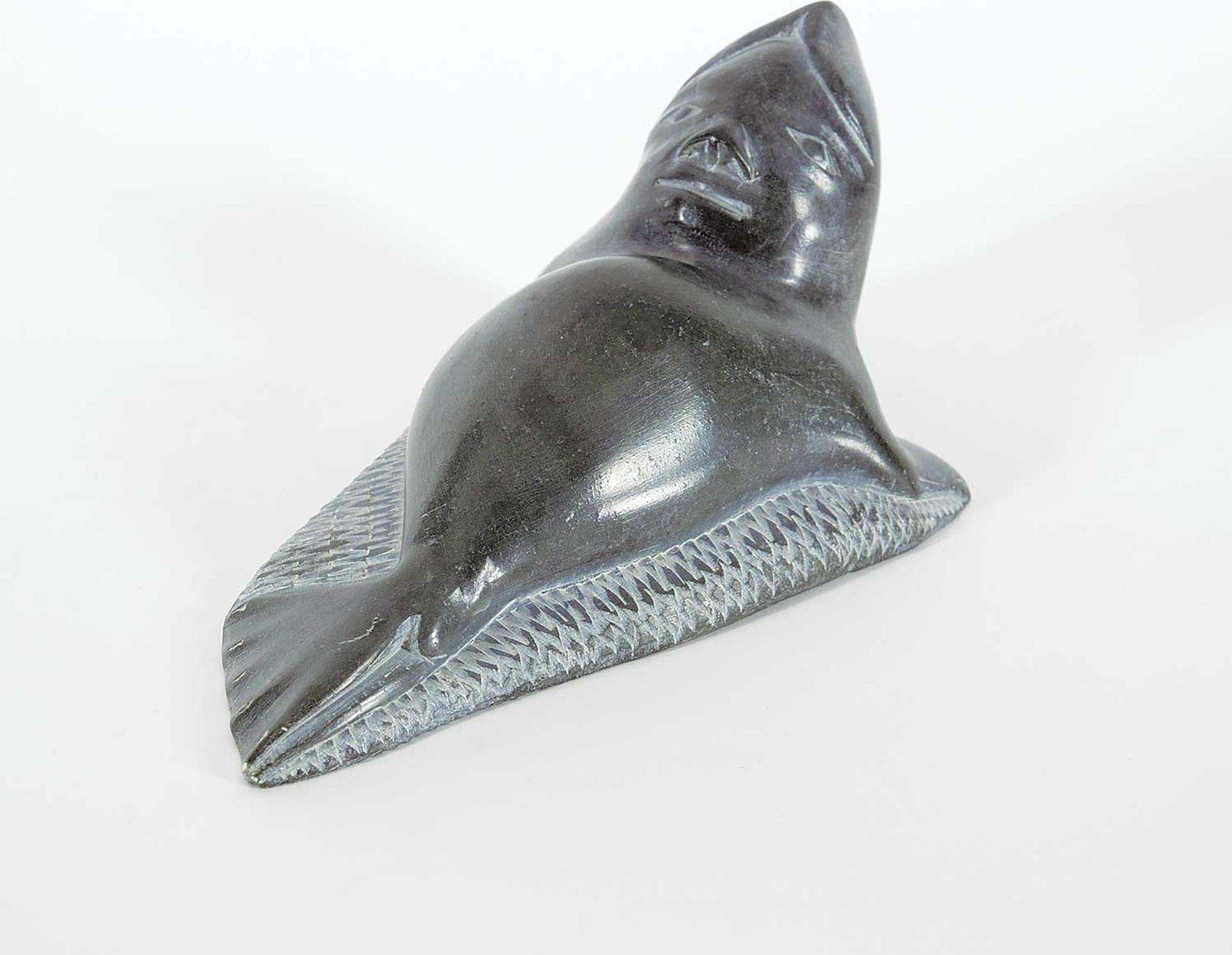 Daniel Inukpuk (1942-2015) - Untitled - Seal Transformation