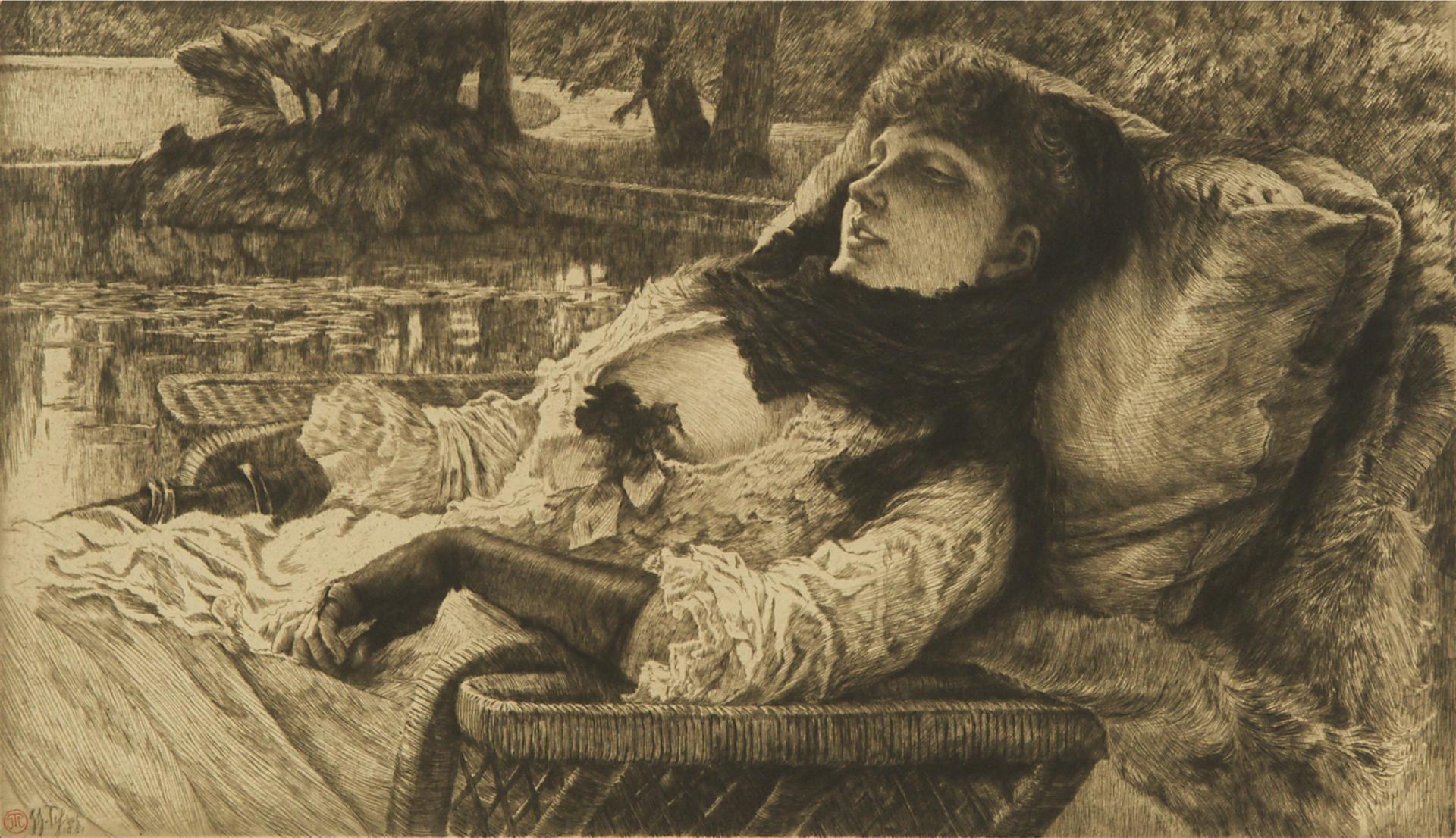 James Jacques Joseph Tissot (1836-1902) - Soirée D'été, 1882 [wentworth, 56]