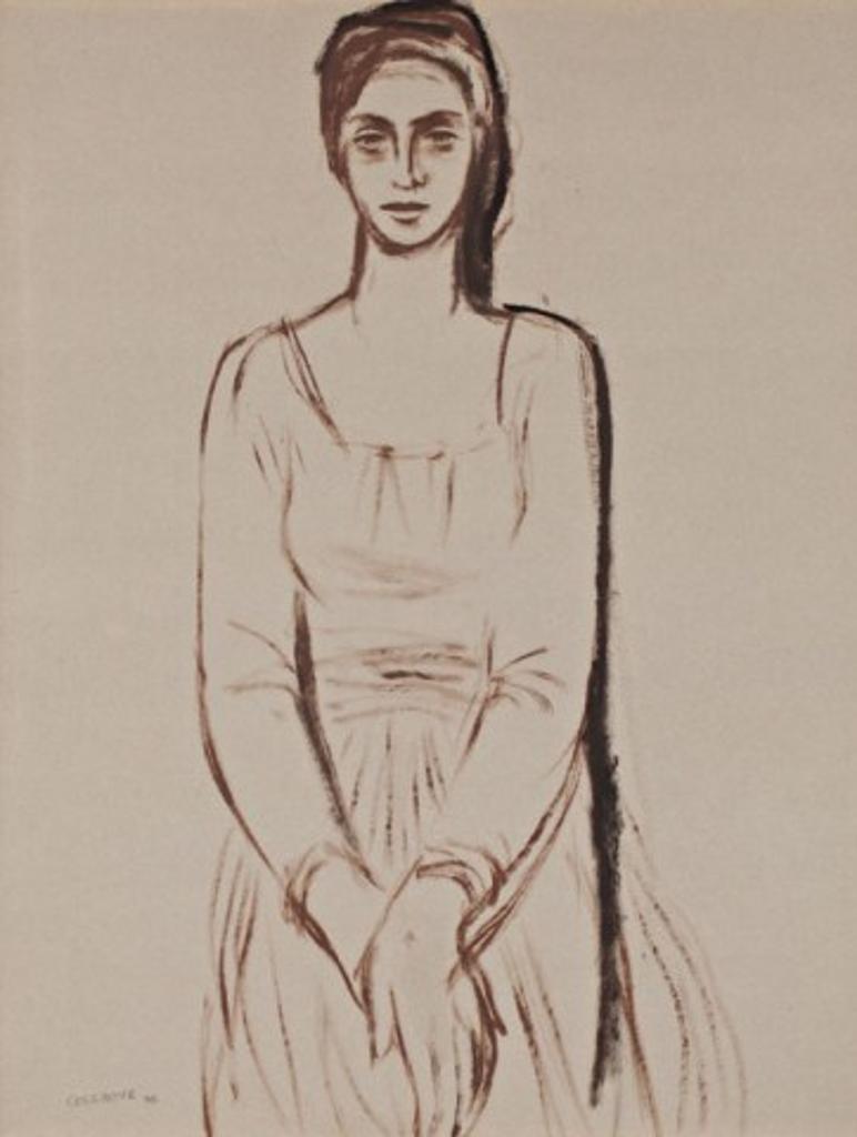 Stanley Morel Cosgrove (1911-2002) - Portrait of a Seated Woman