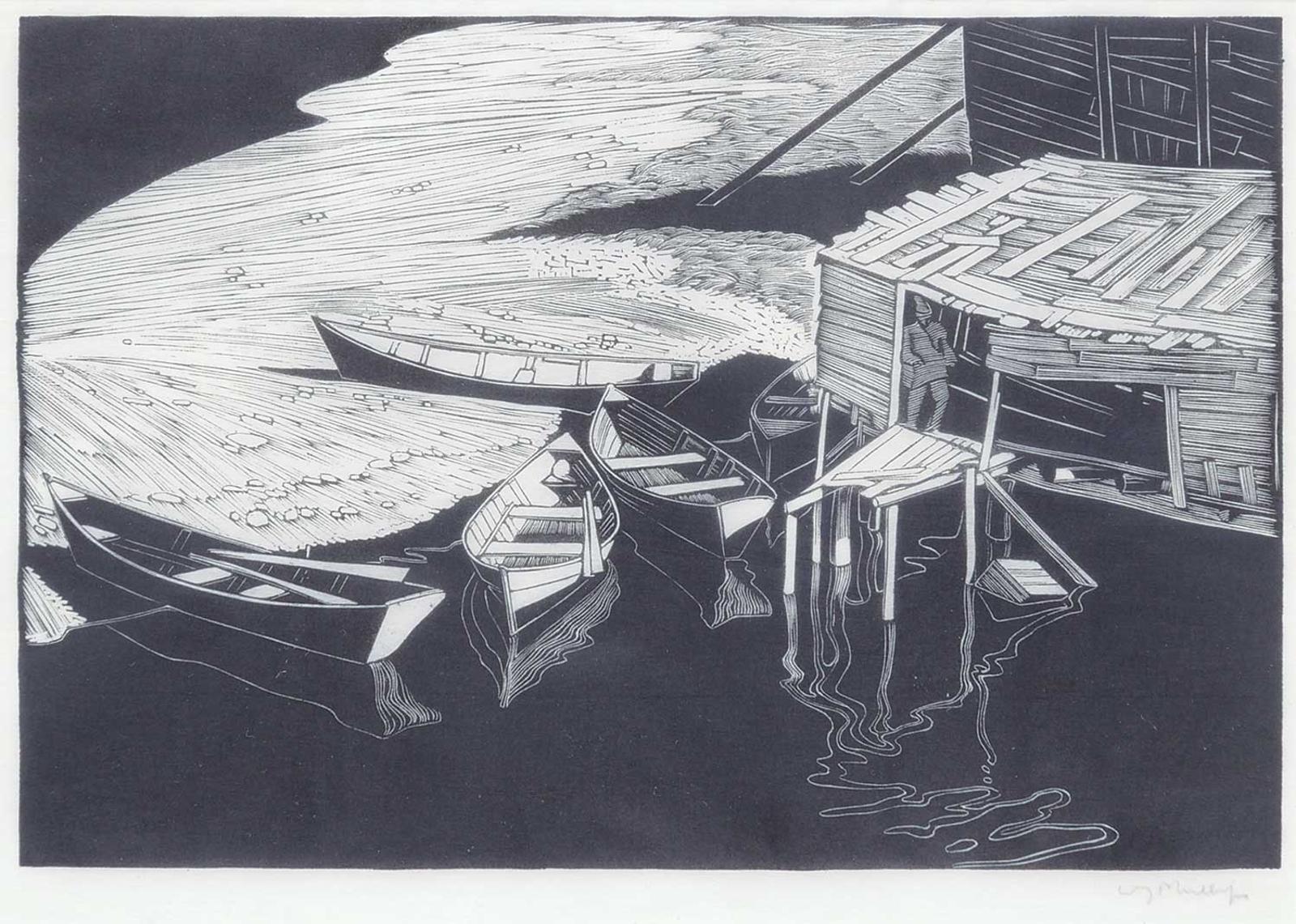 Walter Joseph (W.J.) Phillips (1884-1963) - Snake Island, Lake Winnipeg