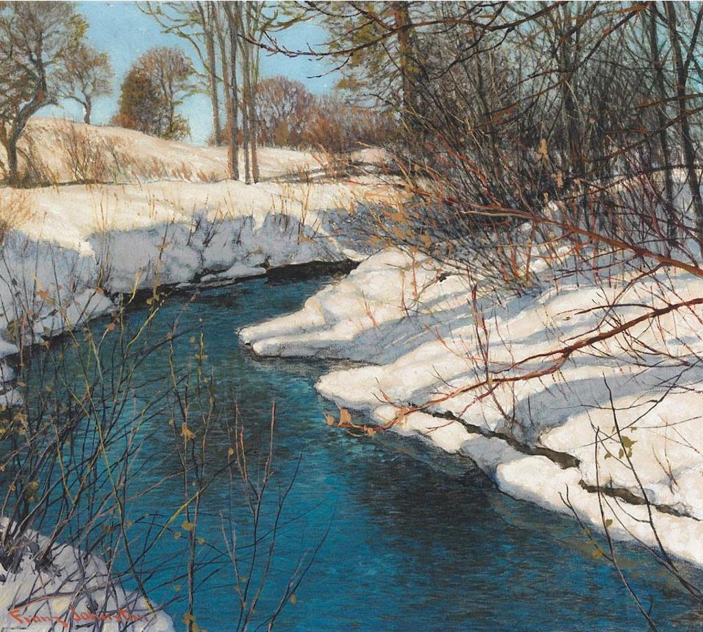 Frank (Franz) Hans Johnston (1888-1949) - Advancing Spring