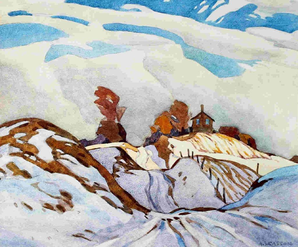 Alfred Joseph (A.J.) Casson (1898-1992) - The Group Of Seven Commemorative Anniversary Suite, Folio Ii; 1990