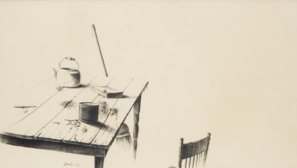 Kenneth (Ken) Edison Danby (1940-2007) - Kitchen Table