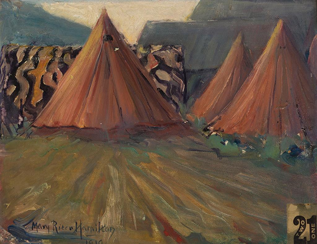 Mary Ritter Hamilton (1873-1954) - French Military Camp