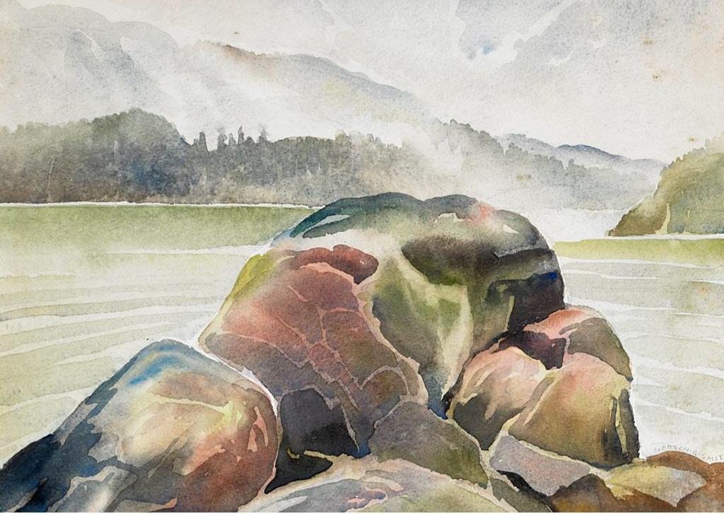 Gordon Applebee Smith (1919-2020) - Rocky Shoreline
