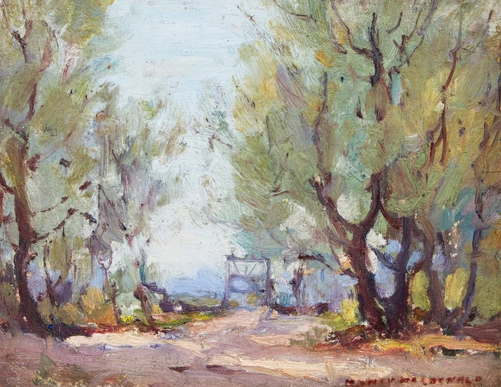 Manly Edward MacDonald (1889-1971) - Island Park, Toronto (Looking Cityward)