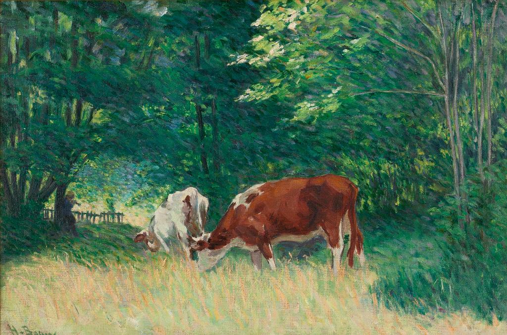 Henri Beau (1863-1949) - Scéne Bucolique