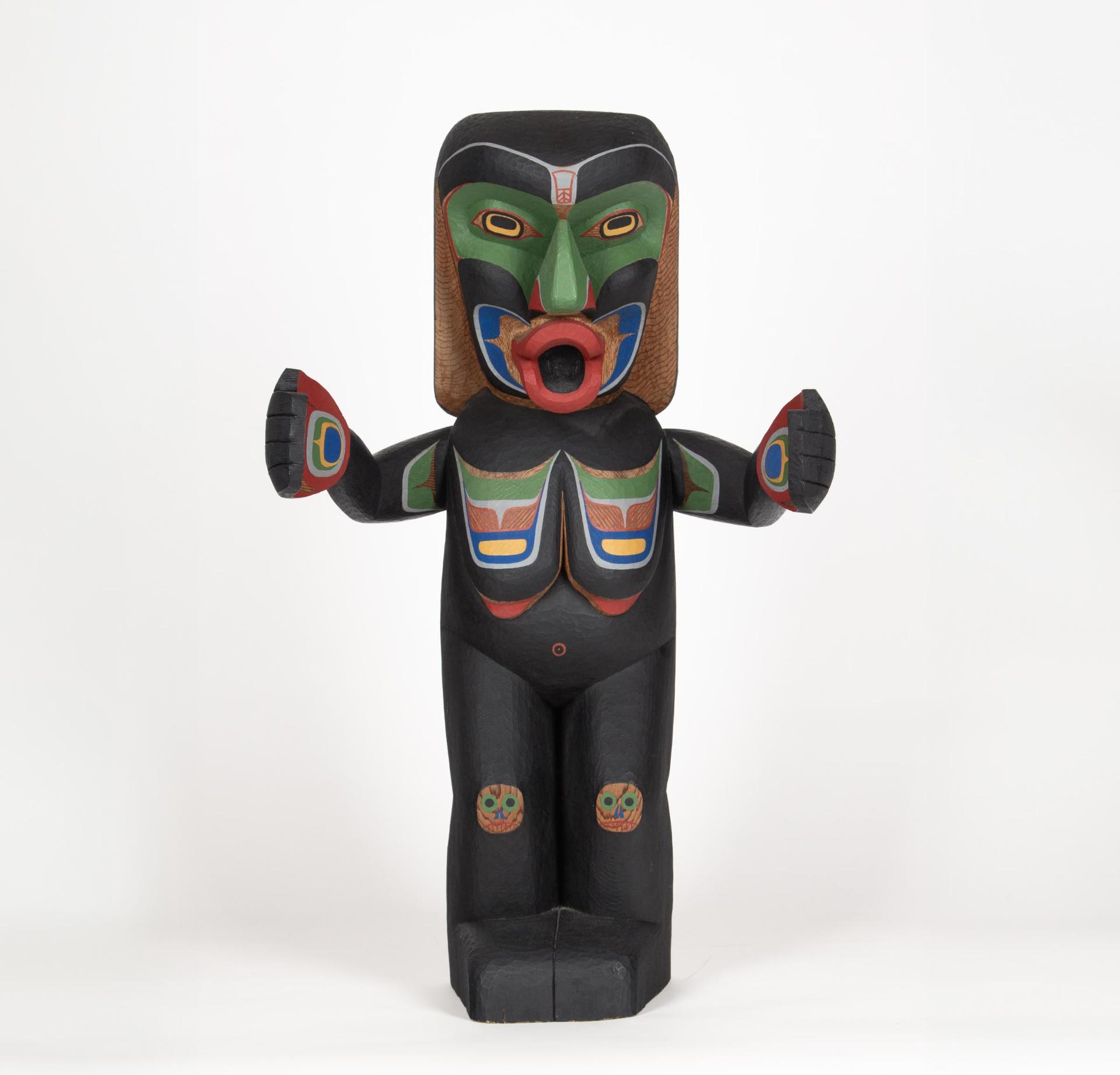 Joe Peters Jr. (1959-1994) - Tsonoqua Figure