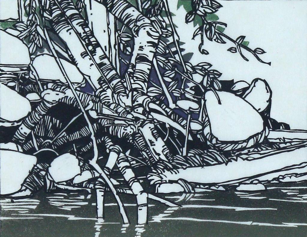 Walter (Drahanchuk) Drohan (1932-2007) - Riverbank Series (12.25.84)