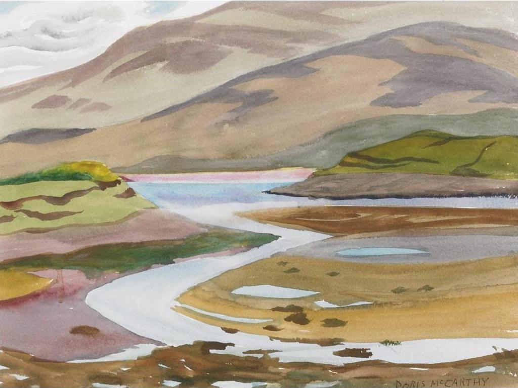 Doris Jean McCarthy (1910-2010) - Tide Right Out At Yawl, 2004