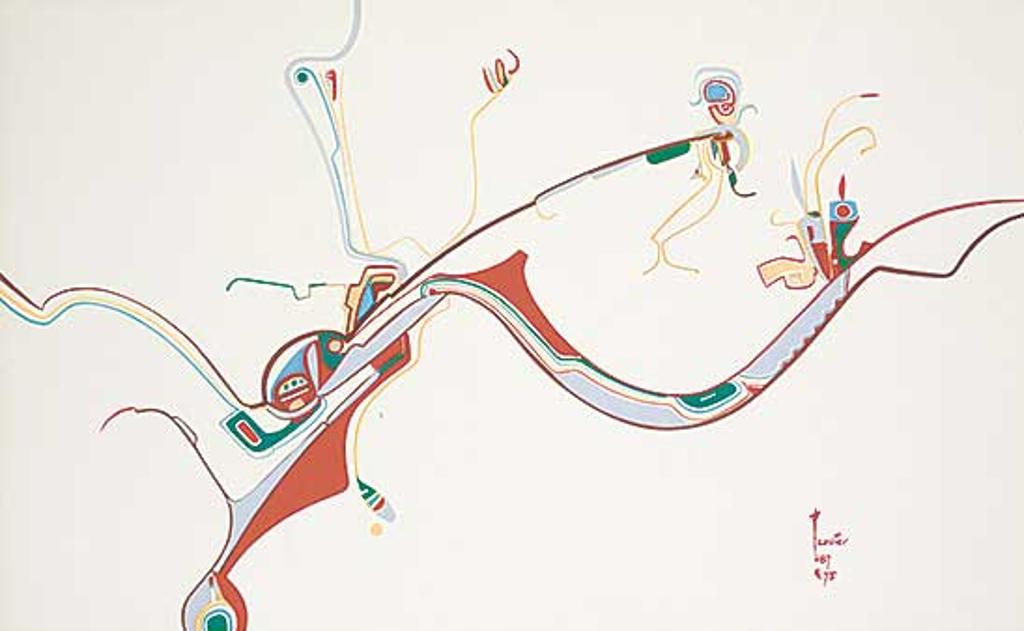 Alex Simeon Janvier (1935-2024) - On the Verge of Being
