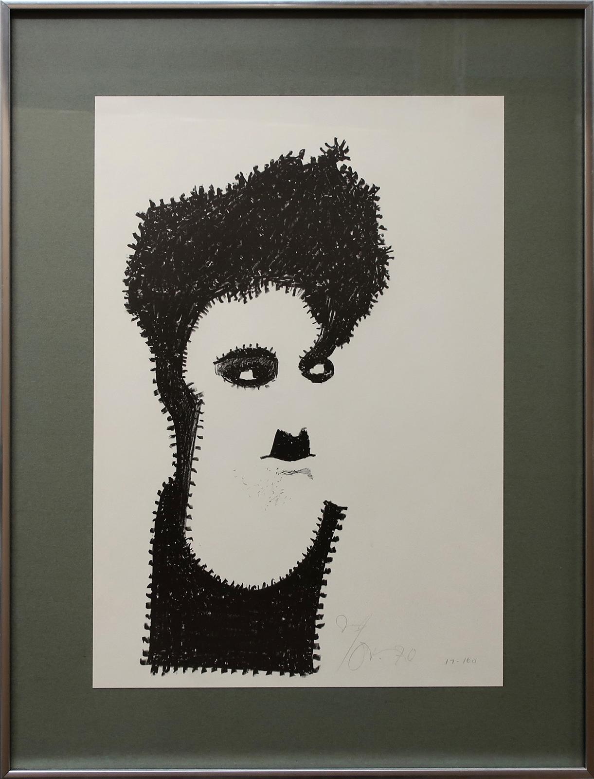 Harold Barling Town (1924-1990) - Charlie Chaplin In 