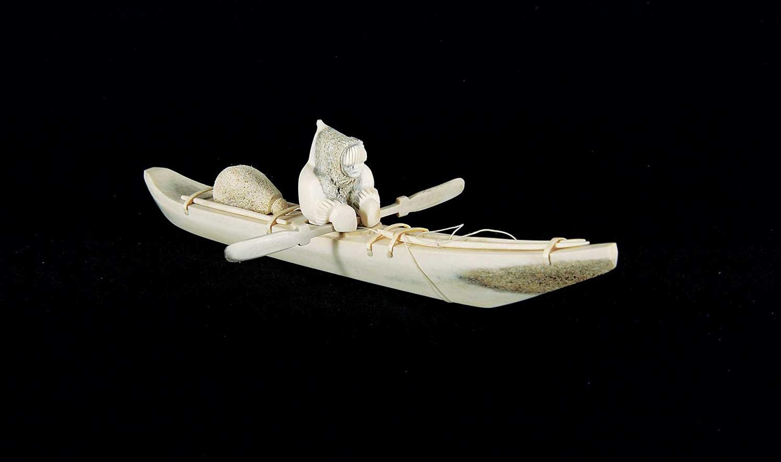 Etuameat - Untitled - Hunter in Kayak