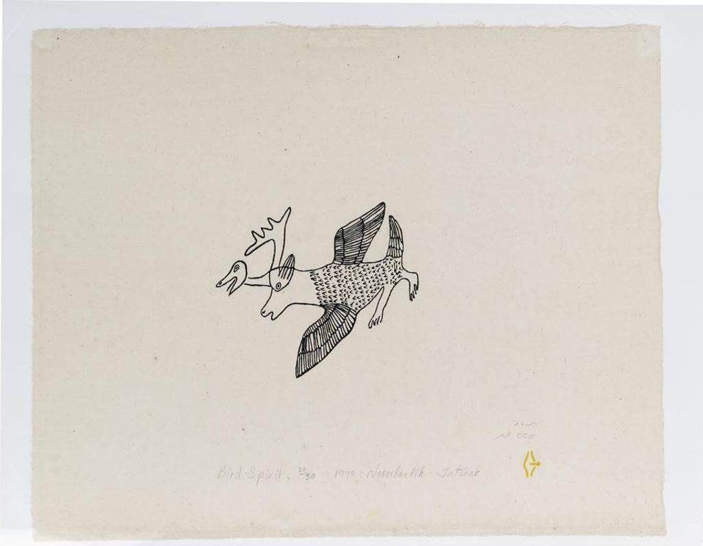 Josiah Nuilaalik (1928-2005) - Bird Spirit