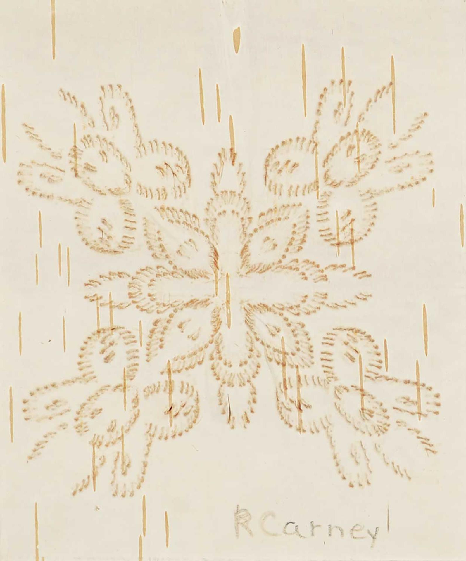 R. Carney - Untitled - Five Flowers