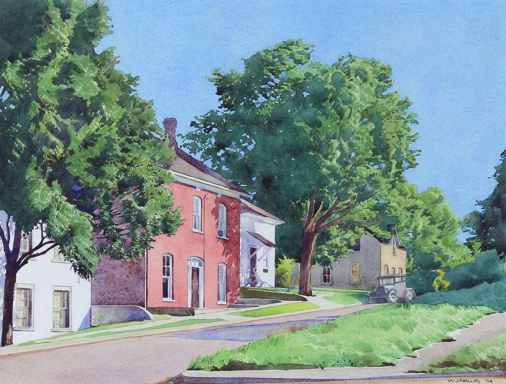 Walter Joseph (W.J.) Phillips (1884-1963) - Kincardine, Ont; 1946