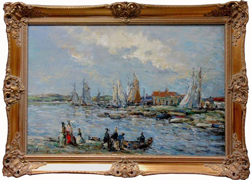 Michael D'aguilar (1922-2011) - Untitled (Harbour Scene)