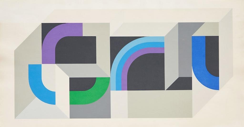 Gordon Applebee Smith (1919-2020) - Blue Twist