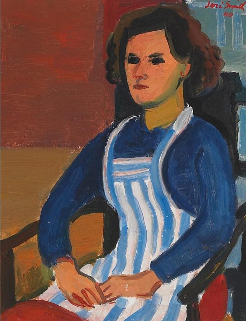 Marjorie (1907-2005) - The White And Blue Apron