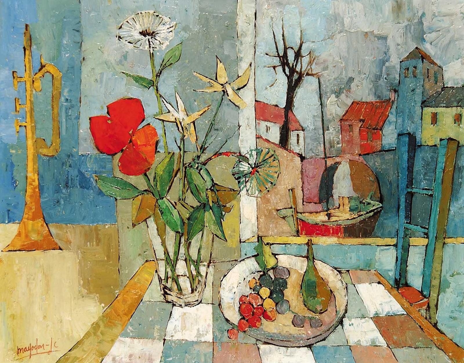 Jean-Claude Mayodon - Nature Morte aux Poires